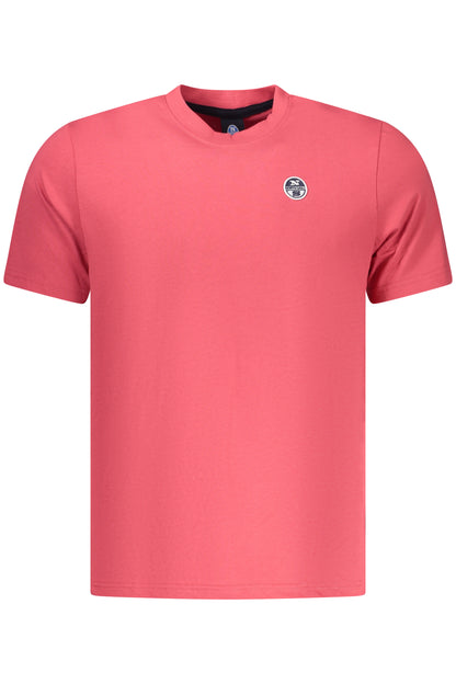 NORTH SAILS HERREN-T-SHIRT MIT KURZEN ÄRMELN, ROT