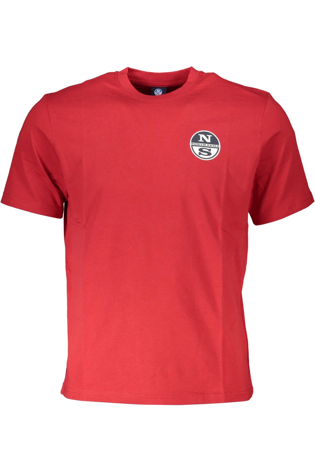 NORTH SAILS HERREN-KURZARM-T-SHIRT ROT