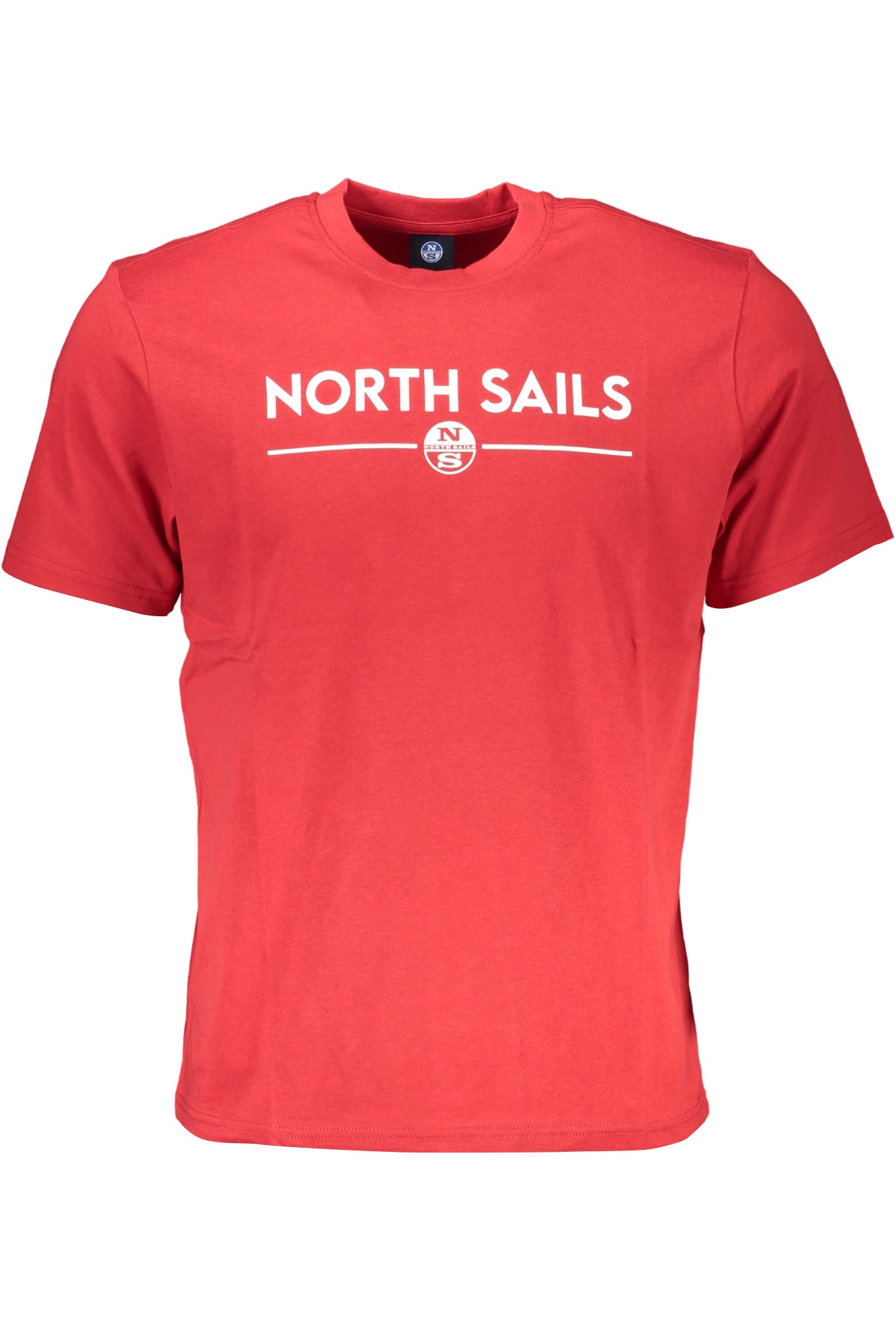 NORTH SAILS HERREN-KURZARM-T-SHIRT ROT