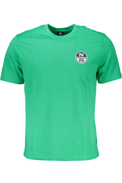 NORTH SAILS GRÜNES KURZÄRMELIGES HERREN-T-SHIRT