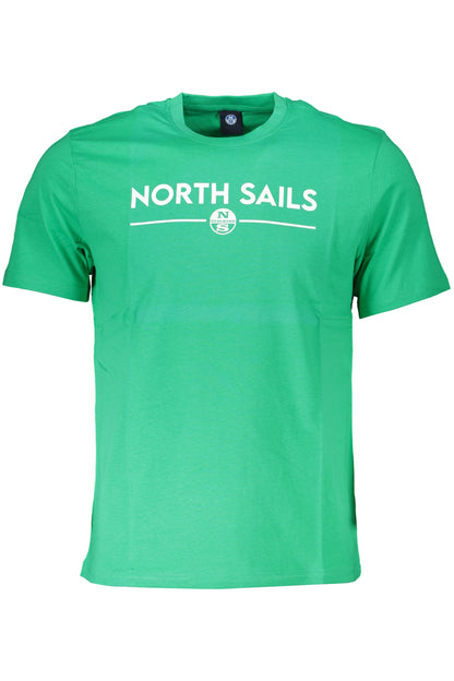NORTH SAILS GRÜNES KURZÄRMELIGES HERREN-T-SHIRT