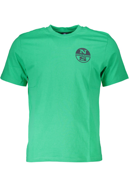 NORTH SAILS GRÜNES KURZÄRMELIGES HERREN-T-SHIRT