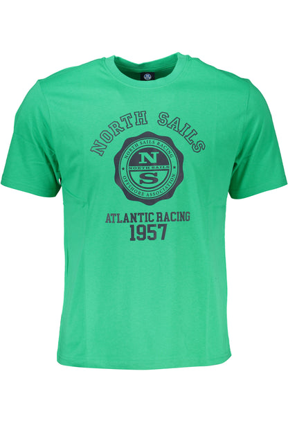 NORTH SAILS GRÜNES KURZÄRMELIGES HERREN-T-SHIRT