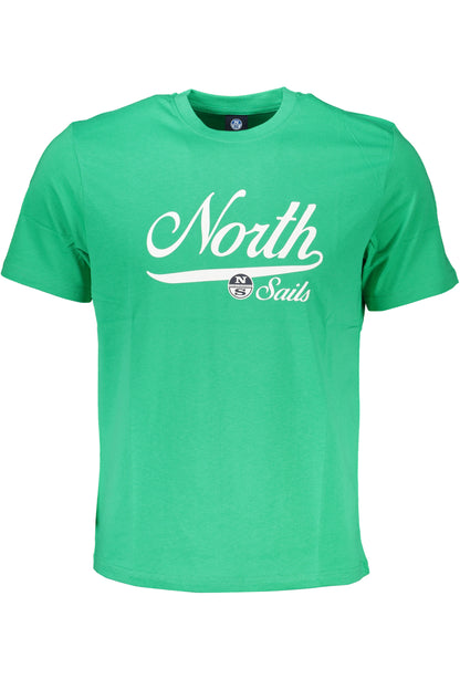 NORTH SAILS GRÜNES KURZÄRMELIGES HERREN-T-SHIRT