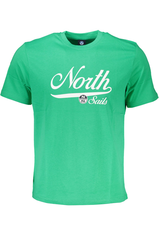 NORTH SAILS GRÜNES KURZÄRMELIGES HERREN-T-SHIRT