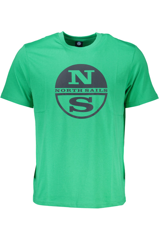 NORTH SAILS GRÜNES KURZÄRMELIGES HERREN-T-SHIRT