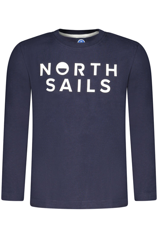 NORTH SAILS KINDER LANGARM-T-SHIRT, BLAU