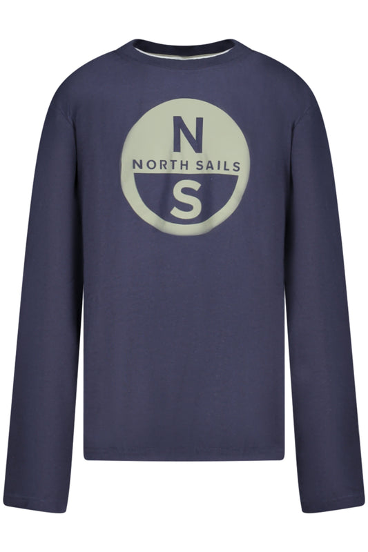 NORTH SAILS KINDER LANGARM-T-SHIRT, BLAU