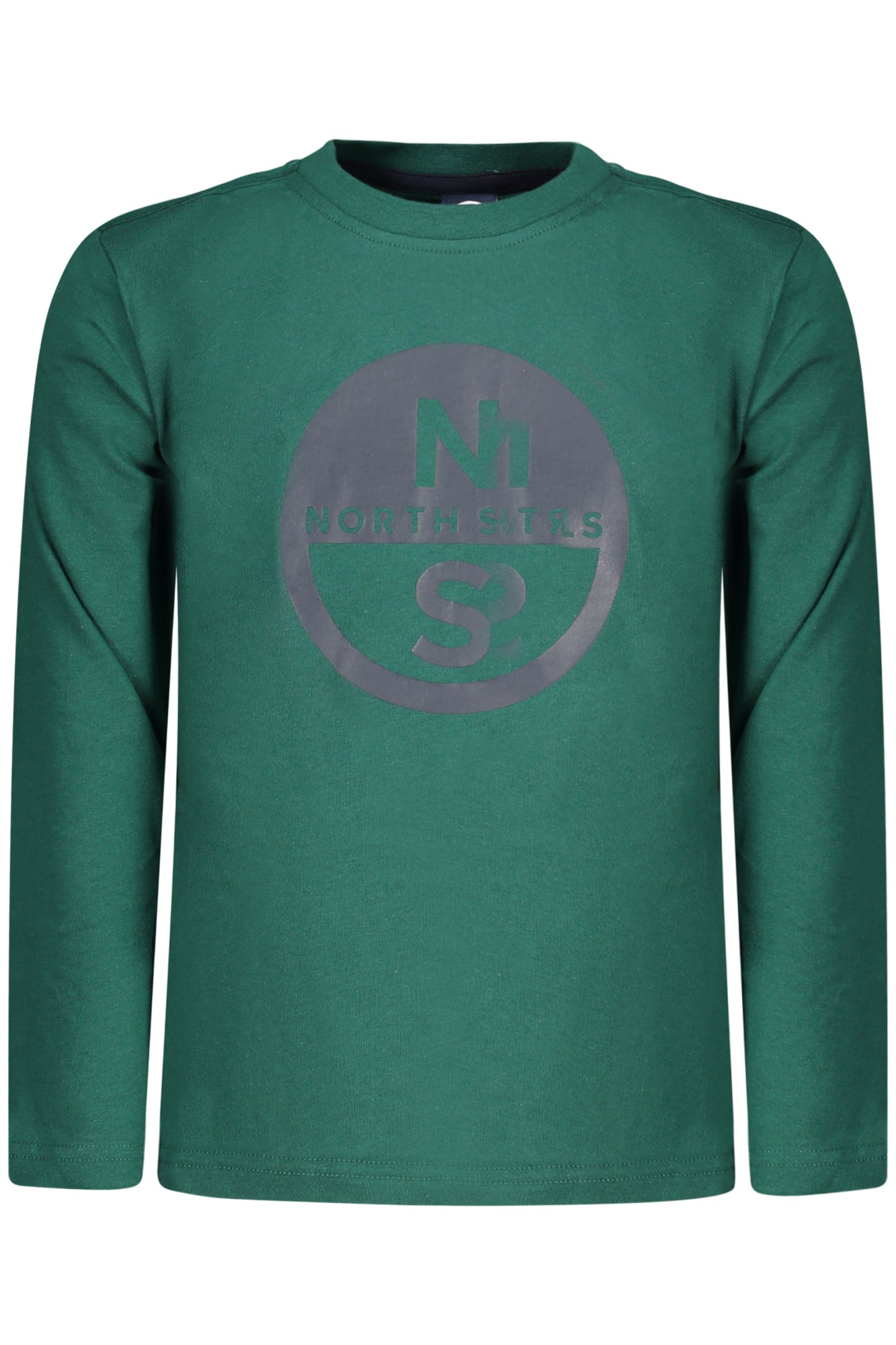NORTH SAILS KINDER LANGARM-T-SHIRT, GRÜN