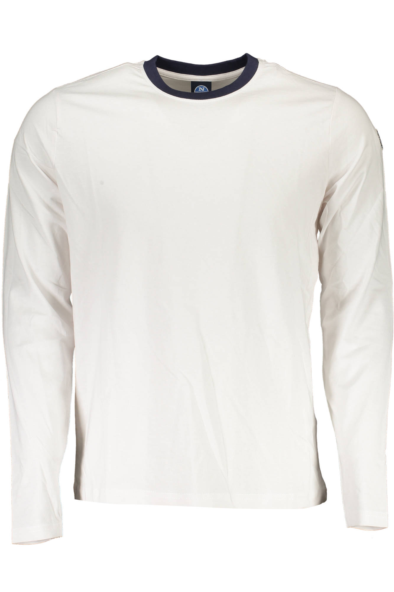 NORTH SAILS LANGARM-T-SHIRT HERREN WEISS