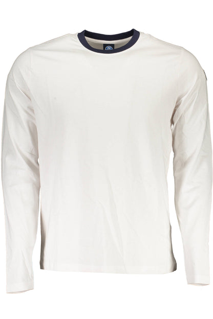 NORTH SAILS LANGARM-T-SHIRT HERREN WEISS