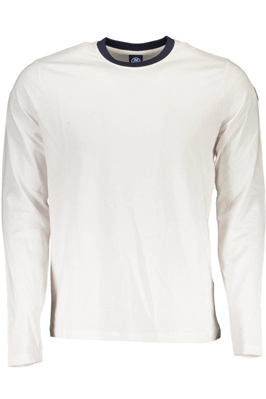 NORTH SAILS LANGARM-T-SHIRT HERREN WEISS
