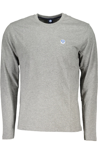 NORTH SAILS HERREN-LANGARM-T-SHIRT GRAU