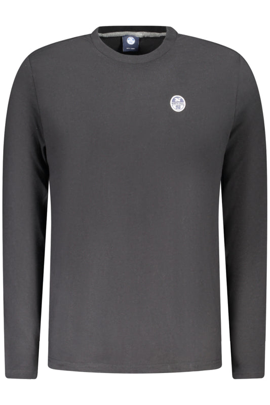 NORTH SAILS HERREN LANGARM T-SHIRT SCHWARZ