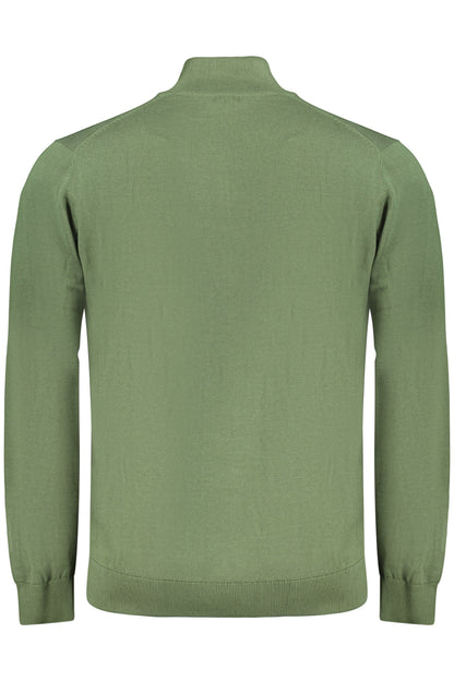 NORWEGEN 1963 HERREN-GRÜNE STRICKJACKE