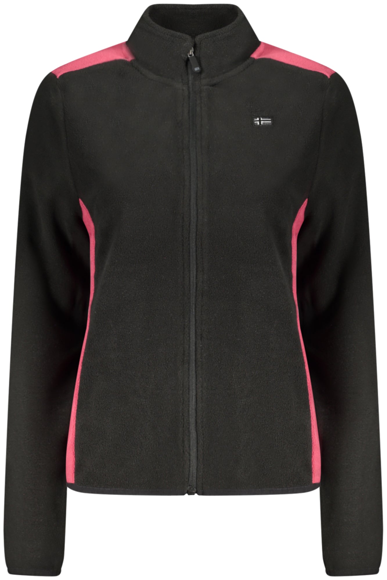 NORWEGEN 1963 SCHWARZES DAMEN-SWEATSHIRT MIT REISSVERSCHLUSS