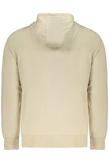 NORWEGEN 1963 HERREN BEIGE REISSVERSCHLUSS-SWEATSHIRT