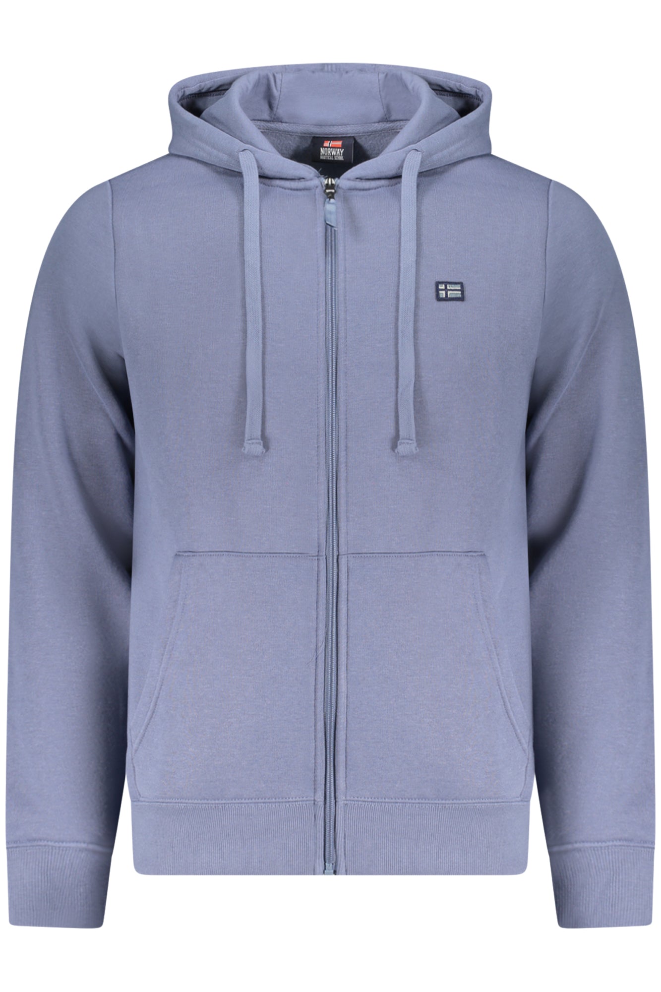 NORWEGEN 1963 HERREN BLAUES SWEATSHIRT MIT REISSVERSCHLUSS