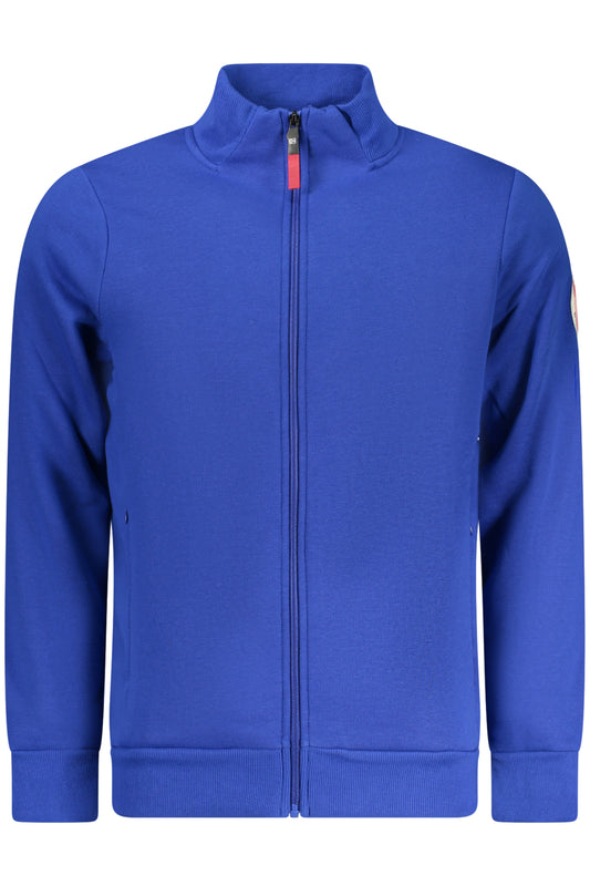 NORWEGEN 1963 HERREN BLAUES SWEATSHIRT MIT REISSVERSCHLUSS