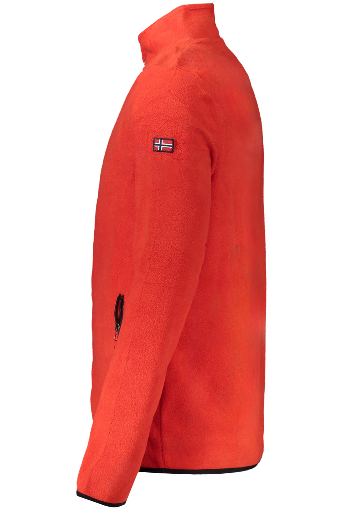 NORWEGEN 1963 ROTES REISSVERSCHLUSS-SWEATSHIRT FÜR HERREN