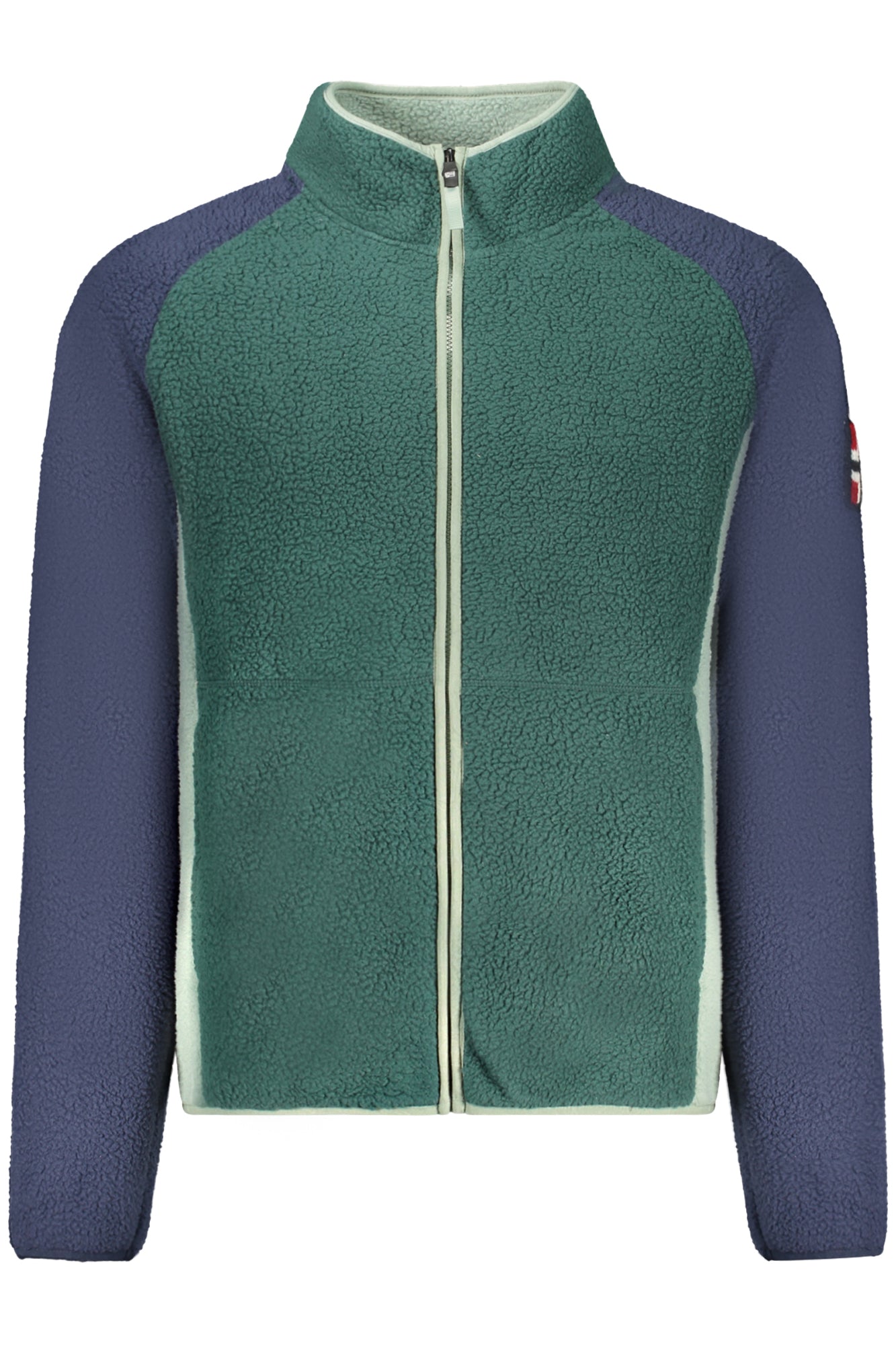 NORWEGEN 1963 HERREN GRÜNES SWEATSHIRT MIT REISSVERSCHLUSS