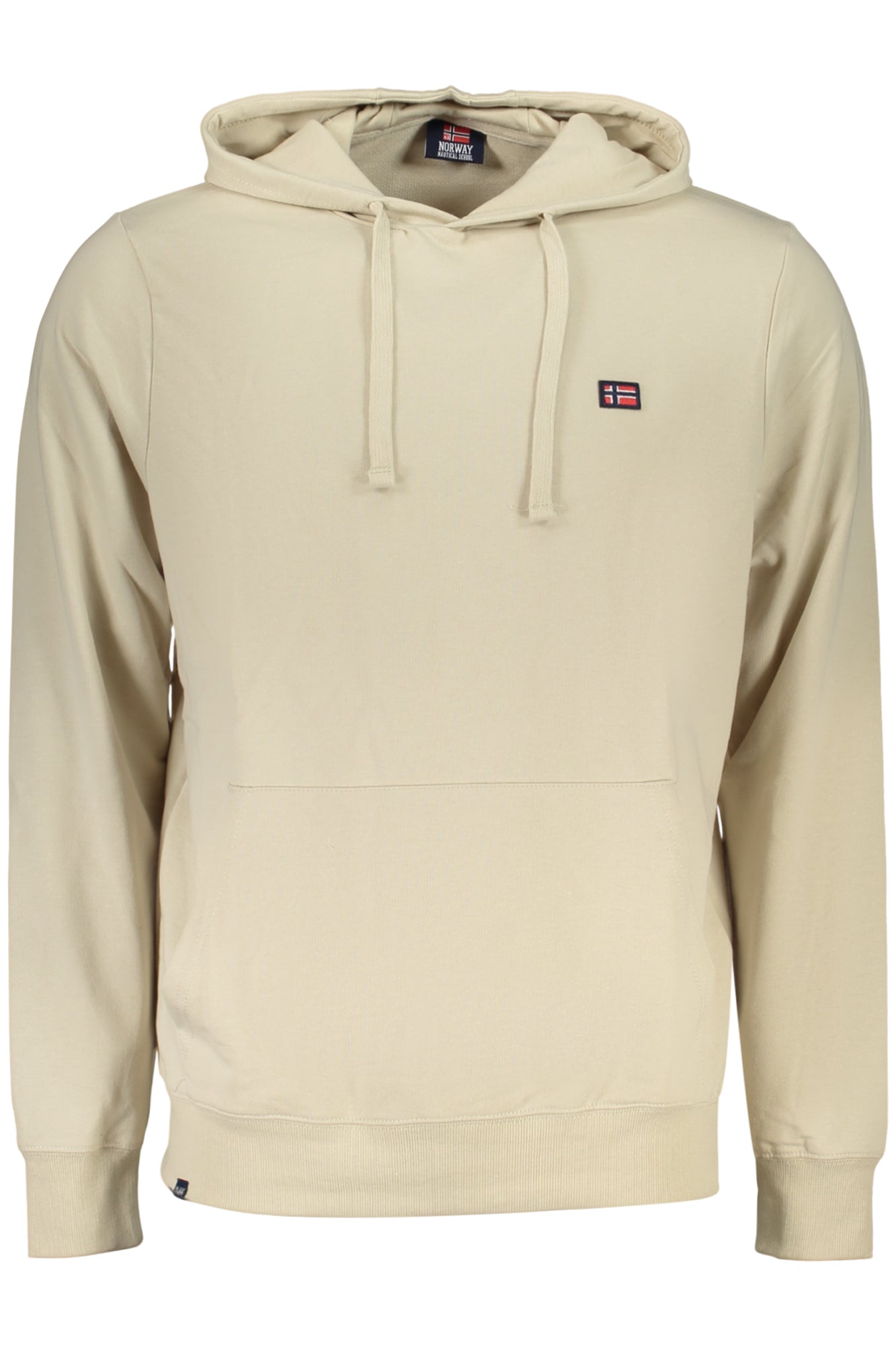 NORWEGEN 1963 HERREN BEIGE REISSVERSCHLUSS-SWEATSHIRT