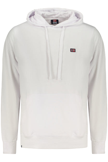 NORWEGEN 1963 HERREN WEISSES REISSVERSCHLUSS-SWEATSHIRT