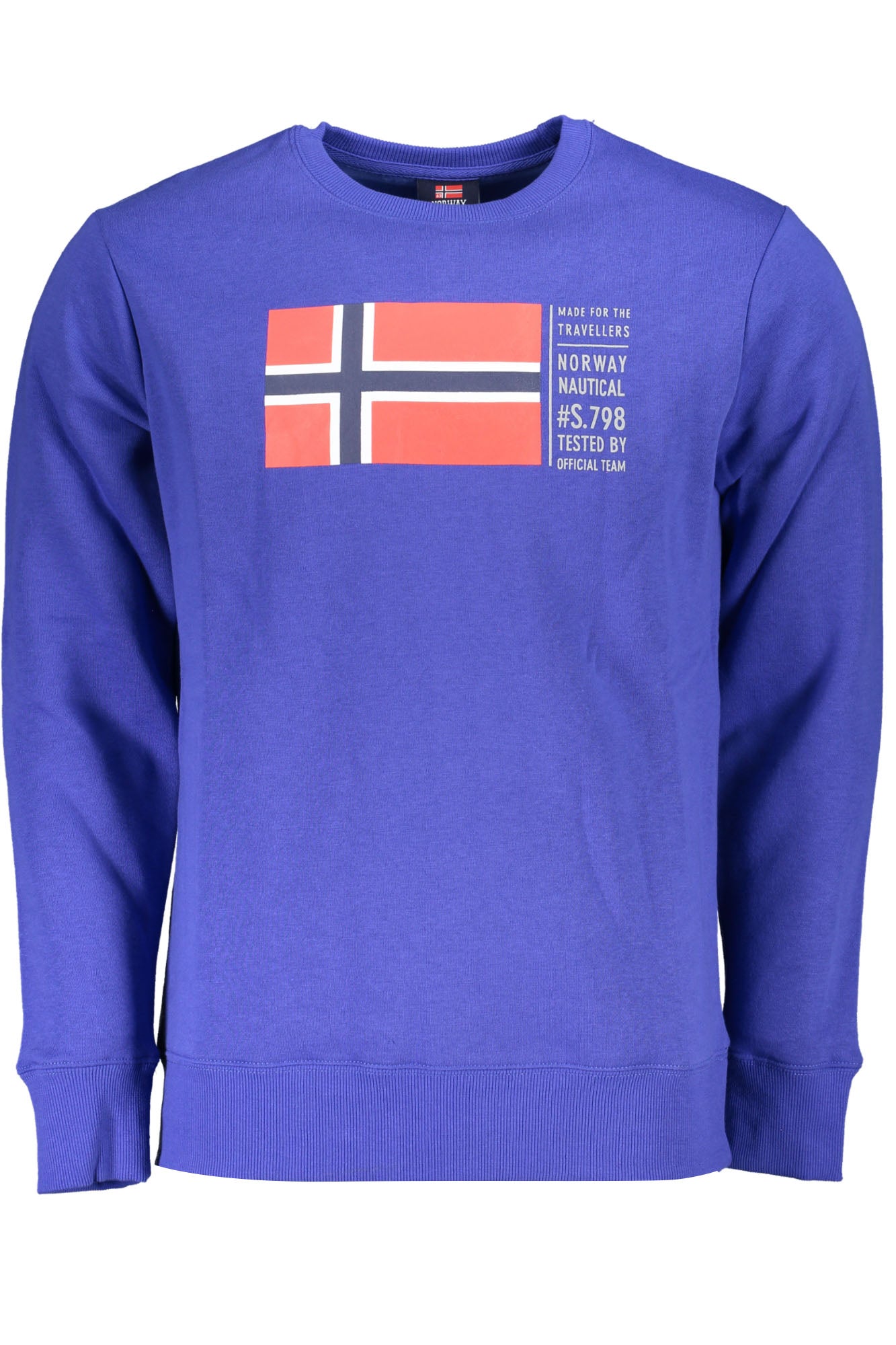 NORWEGEN 1963 BLAUES HERREN-SWEATSHIRT MIT REISSVERSCHLUSS