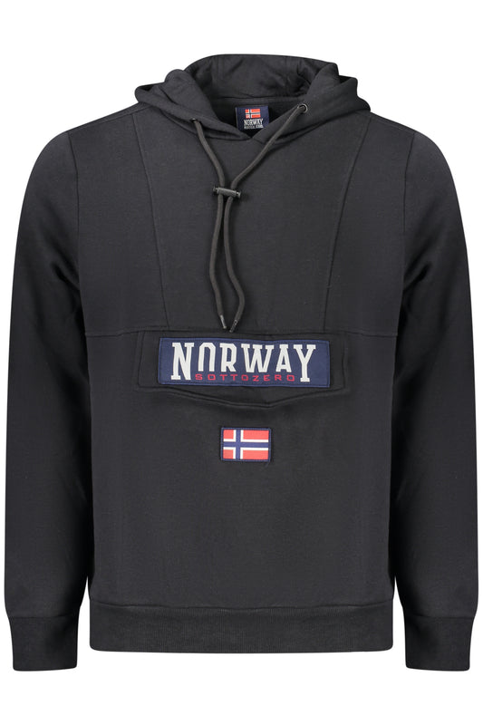 NORWEGEN 1963 HERREN-SWEATSHIRT MIT SCHWARZEM REISSVERSCHLUSS