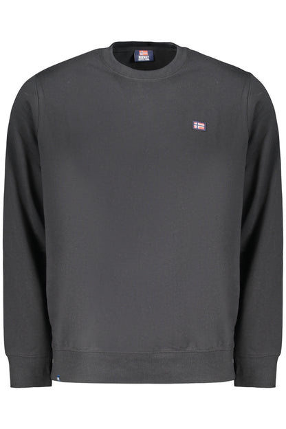 NORWEGEN 1963 HERREN SCHWARZES REISSVERSCHLUSS-SWEATSHIRT