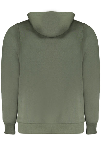 NORWEGEN 1963 GRÜNES HERREN-SWEATSHIRT MIT REISSVERSCHLUSS
