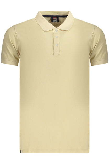 NORWEGEN 1963 HERREN-POLOSHIRT MIT KURZEN ÄRMELN, BEIGE