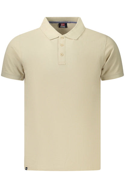 NORWEGEN 1963 HERREN-POLOSHIRT MIT KURZEN ÄRMELN, BEIGE