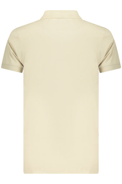 NORWEGEN 1963 HERREN-POLOSHIRT MIT KURZEN ÄRMELN, BEIGE