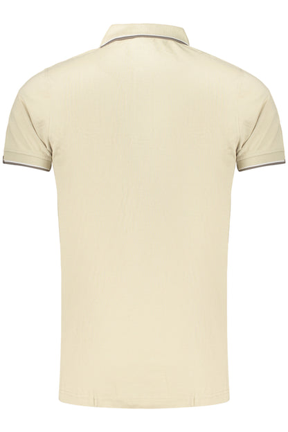 NORWEGEN 1963 HERREN-POLOSHIRT MIT KURZEN ÄRMELN, BEIGE