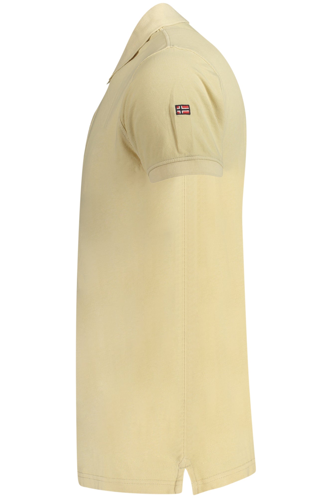 NORWEGEN 1963 HERREN-POLOSHIRT MIT KURZEN ÄRMELN, BEIGE