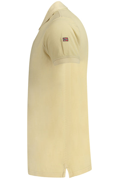 NORWEGEN 1963 HERREN-POLOSHIRT MIT KURZEN ÄRMELN, BEIGE
