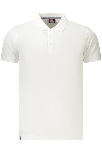 NORWEGEN 1963 HERREN KURZARM POLOSHIRT WEISS
