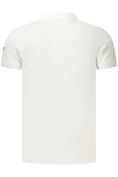 NORWEGEN 1963 HERREN KURZARM POLOSHIRT WEISS