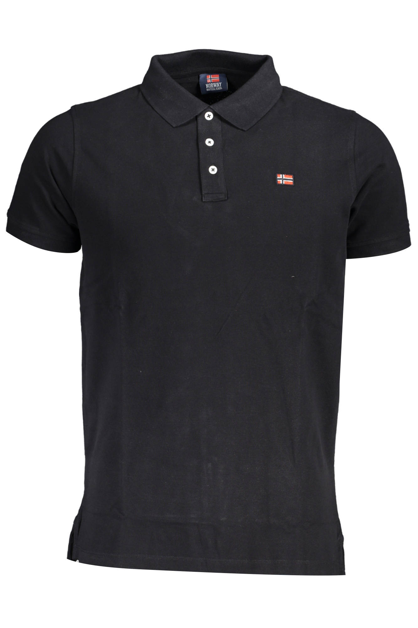 NORWEGEN 1963 HERREN KURZARM-POLOSHIRT SCHWARZ