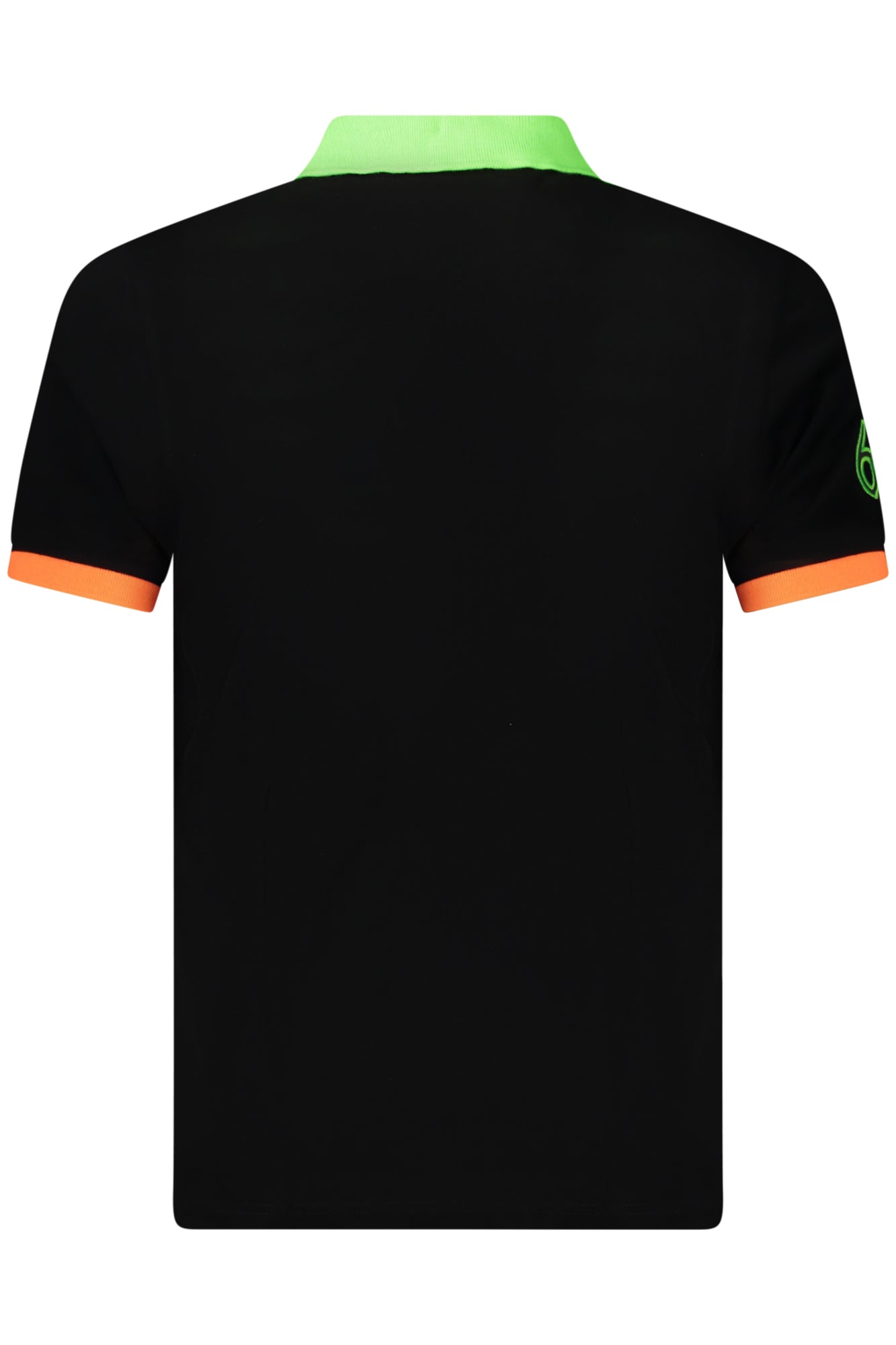 NORWEGEN 1963 HERREN-POLOSHIRT MIT KURZEN ÄRMELN, SCHWARZ
