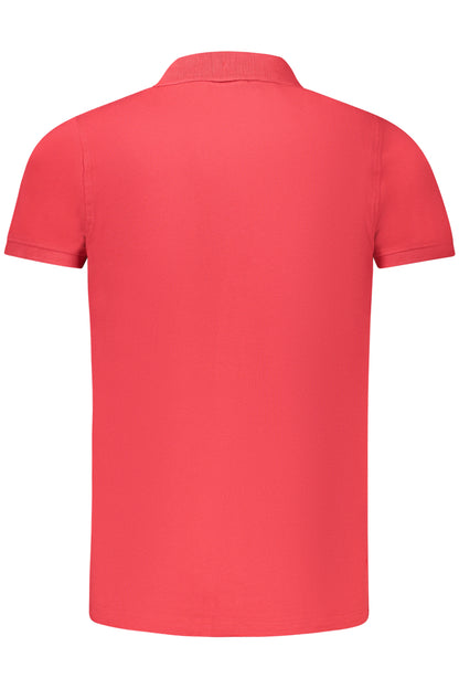 NORWEGEN 1963 HERREN KURZARM POLOSHIRT ROT
