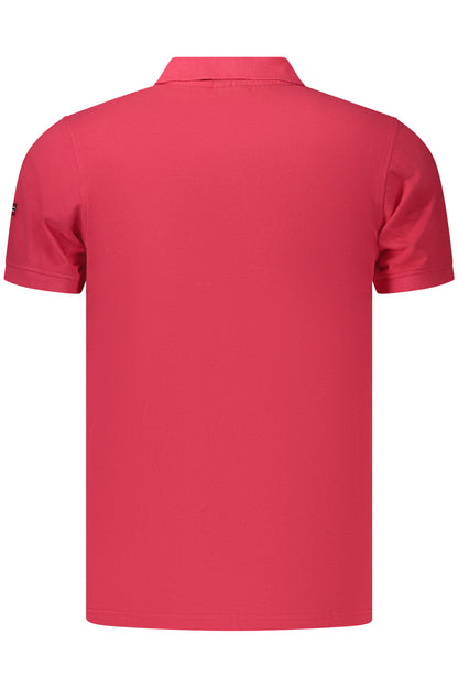 NORWEGEN 1963 HERREN-POLOSHIRT MIT KURZEN ÄRMELN, ROT