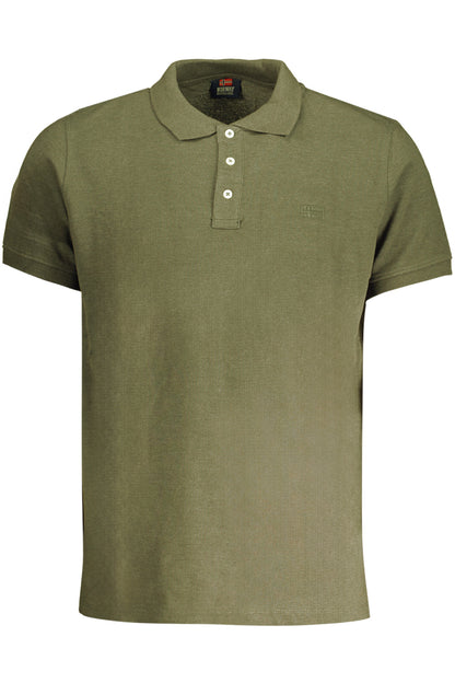 NORWEGEN 1963 GRÜNES KURZÄRMELIGES POLOSHIRT FÜR HERREN