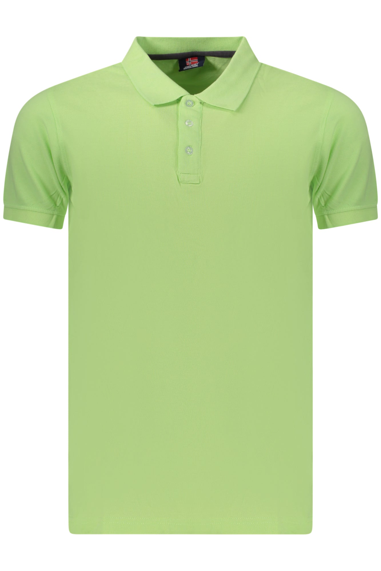 NORWEGEN 1963 HERREN-POLOSHIRT MIT KURZEN ÄRMELN, GRÜN