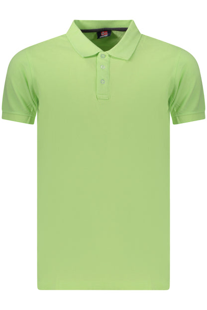 NORWEGEN 1963 HERREN-POLOSHIRT MIT KURZEN ÄRMELN, GRÜN