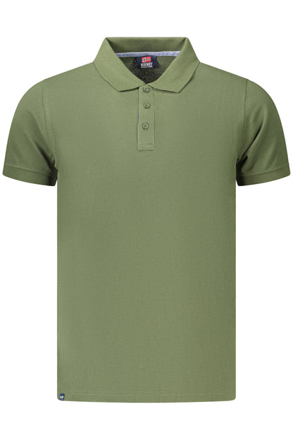 NORWEGEN 1963 HERREN-POLOSHIRT MIT KURZEN ÄRMELN, GRÜN