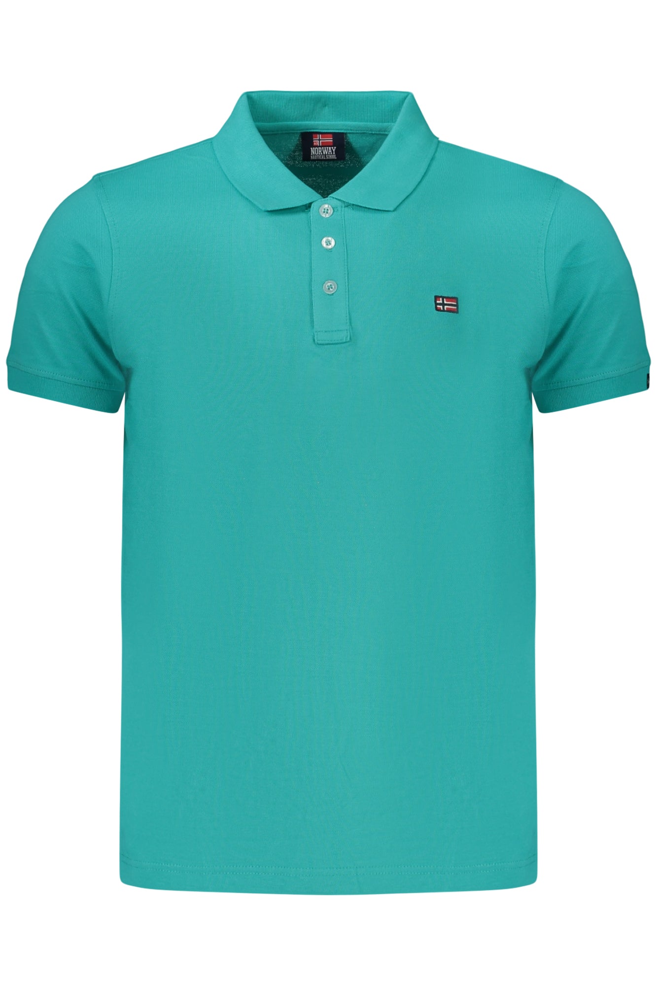 NORWEGEN 1963 HERREN-POLOSHIRT MIT KURZEN ÄRMELN, GRÜN
