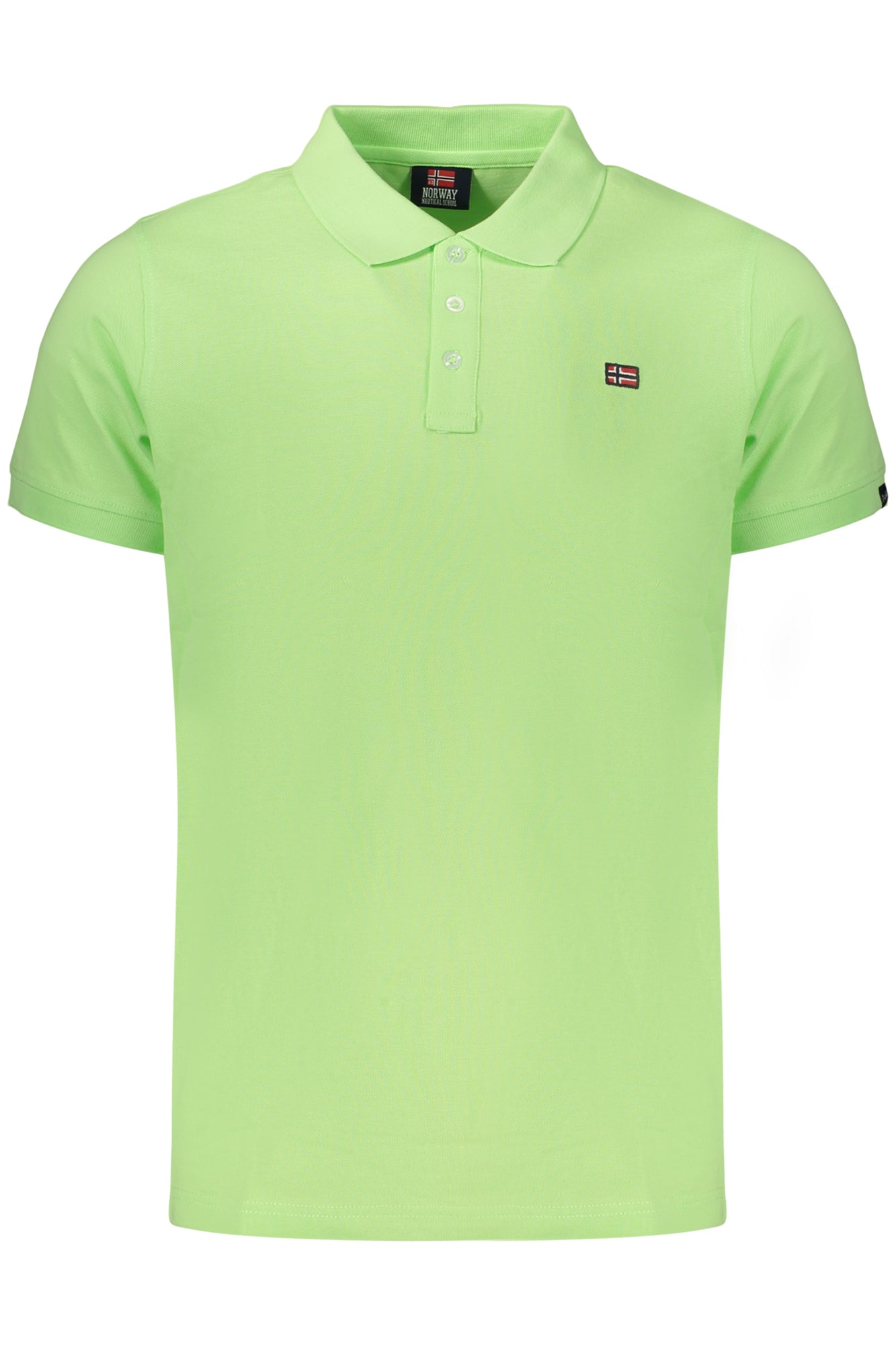 NORWEGEN 1963 HERREN-POLOSHIRT MIT KURZEN ÄRMELN, GRÜN