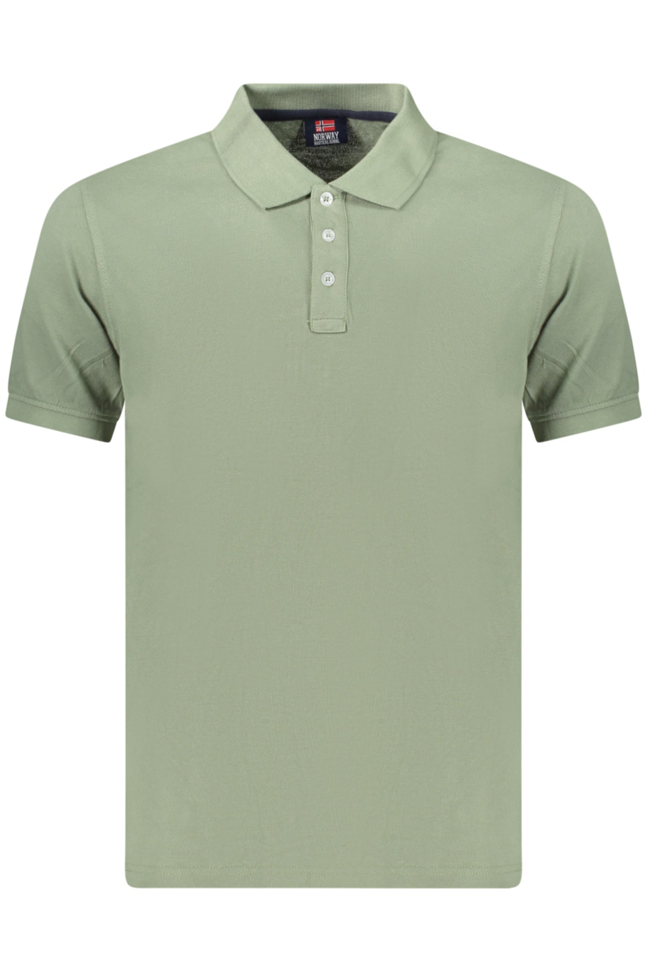 NORWEGEN 1963 HERREN-POLOSHIRT MIT KURZEN ÄRMELN, GRÜN